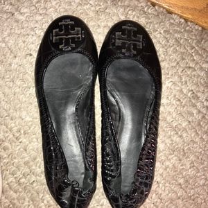 Tory Burch Leather Ballet Flats